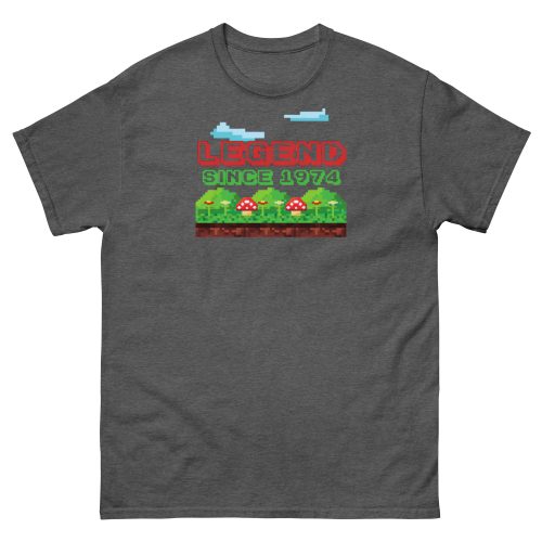 Retro Video Gaming 1974 Birthday T-shirt Legend Since 1974