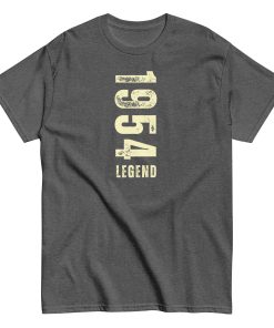 1954 Legend 70th Birthday T-shirt for Born In 1954