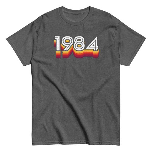 Retro 80’s Style 1984 T-shirt 40th Birthday T-shirt