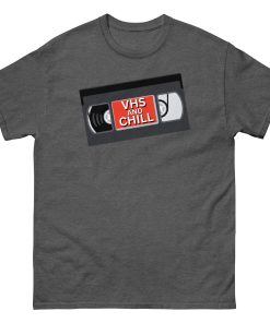 VHS And Chill T-shirt VHS Tape T-Shirt for Old Man