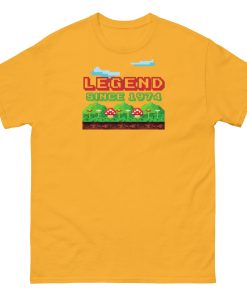 Retro Video Gaming 1974 Birthday T-shirt Legend Since 1974