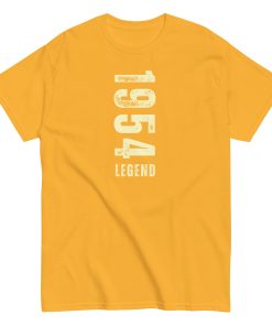 1954 Legend 70th Birthday T-shirt for Born In 1954