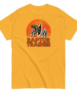 Raptor Trainer T-Shirt Funny Jurassic Park Style Tee