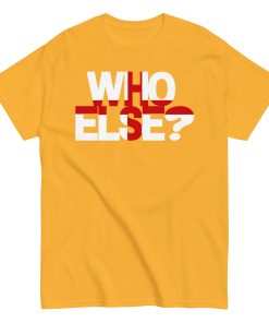 Who Else T-shirt Jude Bellingham Inspired England T-shirt