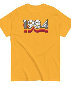 Retro 80’s Style 1984 T-shirt 40th Birthday T-shirt