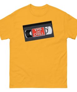 VHS And Chill T-shirt VHS Tape T-Shirt for Old Man