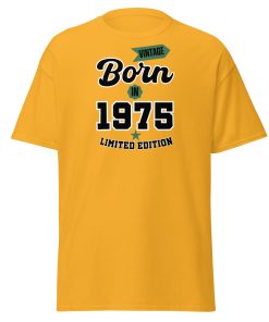 Born In 1975 T-shirt Vintage Limited Edition 75 Birthday T-shirt