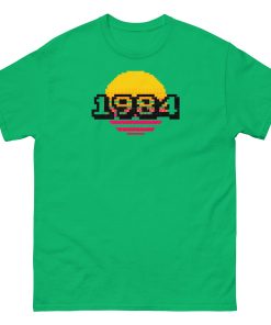 1984 Birthday T-shirt Retro Arcade Sunset