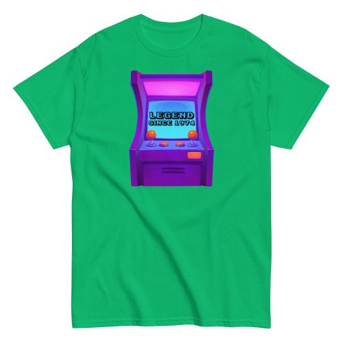 1974 Birthday T-shirt Legend Since 1974 Retro Arcade T-shirt