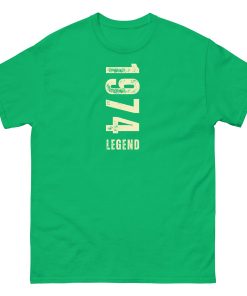 1974 Legend Birthday T-shirt for Born In 1974