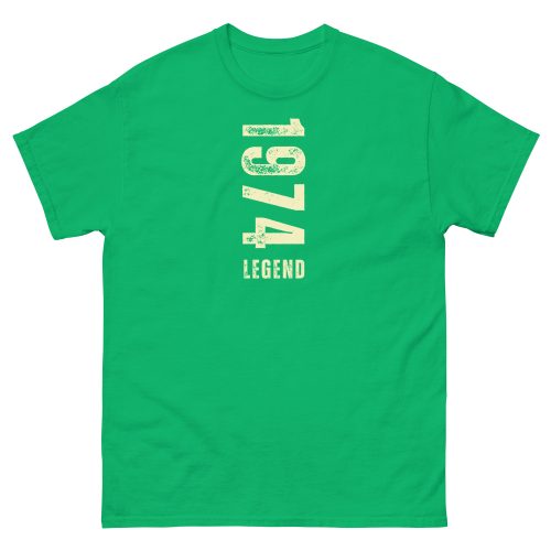 1974 Legend Birthday T-shirt for Born In 1974