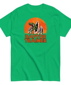 Raptor Trainer T-Shirt Funny Jurassic Park Style Tee