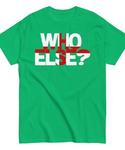 Who Else T-shirt Jude Bellingham Inspired England T-shirt