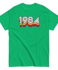 Retro 80’s Style 1984 T-shirt 40th Birthday T-shirt