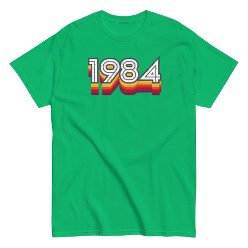 Retro 80’s Style 1984 T-shirt 40th Birthday T-shirt