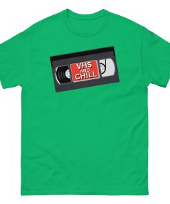 VHS And Chill T-shirt VHS Tape T-Shirt for Old Man