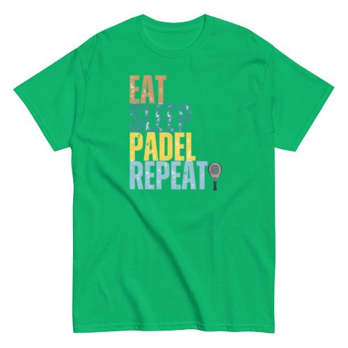 Padel T-shirt Eat Sleep Padel Repeat T-shirt