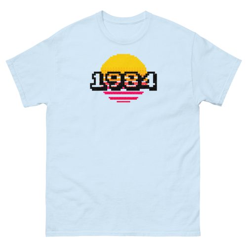 1984 Birthday T-shirt Retro Arcade Sunset