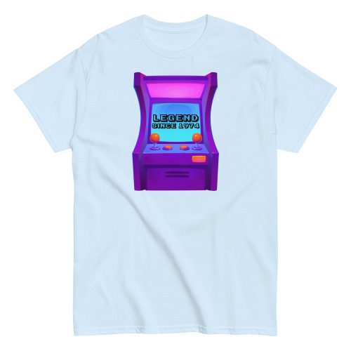 1974 Birthday T-shirt Legend Since 1974 Retro Arcade T-shirt