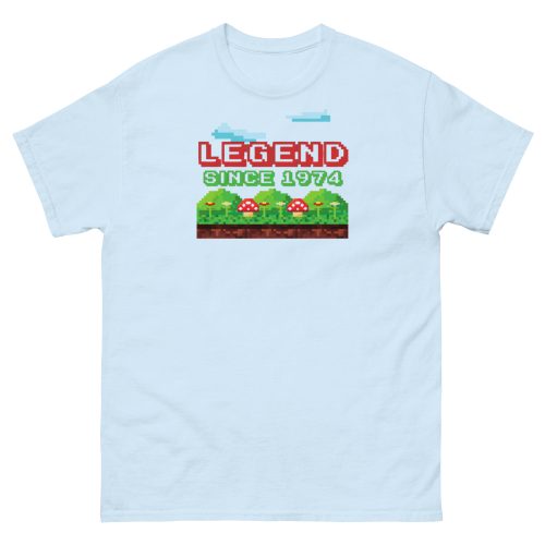 Retro Video Gaming 1974 Birthday T-shirt Legend Since 1974