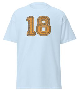 18th Birthday T-shirt Blue