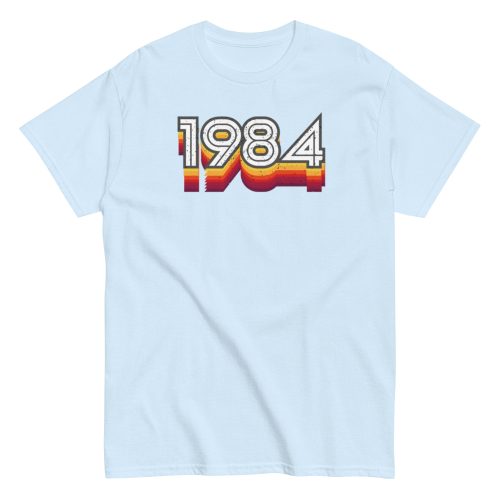 Retro 80’s Style 1984 T-shirt 40th Birthday T-shirt