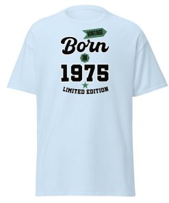 Born In 1975 T-shirt Vintage Limited Edition 75 Birthday T-shirt
