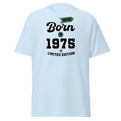 Born In 1975 T-shirt Vintage Limited Edition 75 Birthday T-shirt