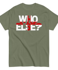 Who Else T-shirt Jude Bellingham Inspired England T-shirt