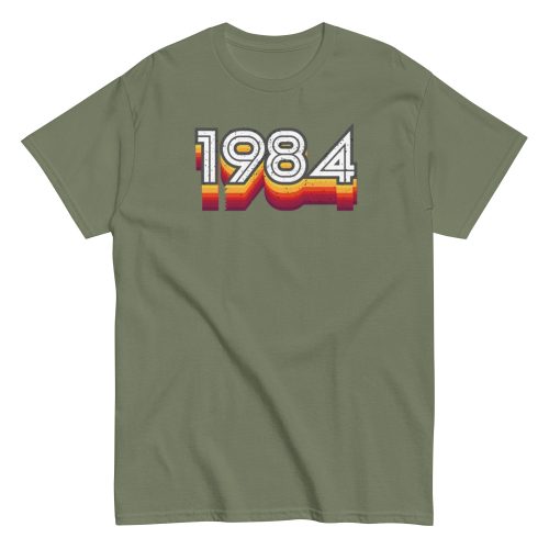 Retro 80’s Style 1984 T-shirt 40th Birthday T-shirt