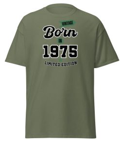 Born In 1975 T-shirt Vintage Limited Edition 75 Birthday T-shirt