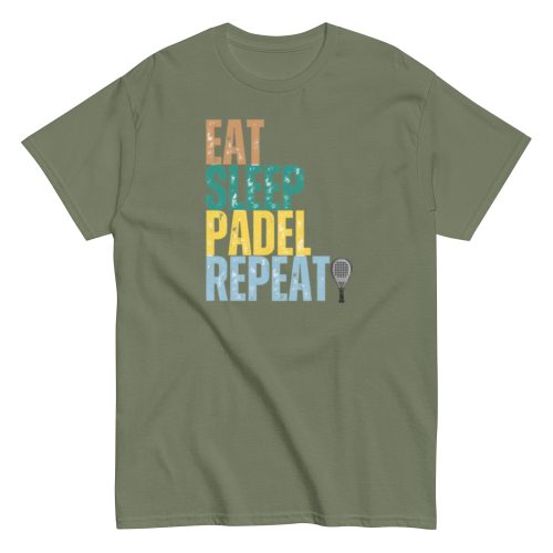 Padel T-shirt Eat Sleep Padel Repeat T-shirt