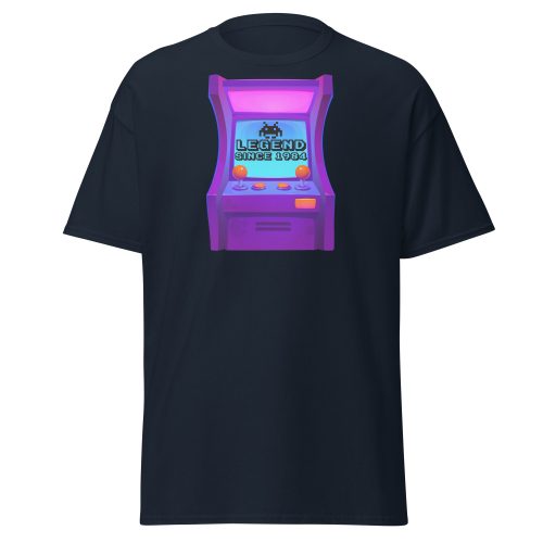 1984 Birthday Gift Legend Since 1984 Retro Arcade Game T-shirt