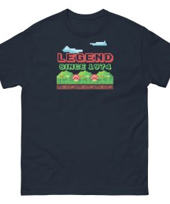 Retro Video Gaming 1974 Birthday T-shirt Legend Since 1974