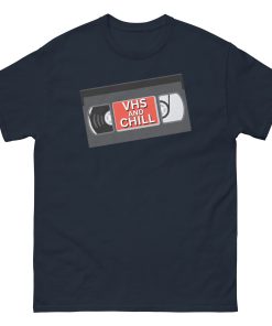 VHS And Chill T-shirt VHS Tape T-Shirt for Old Man