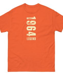 1964 Legend Birthday T-shirt for Born In 1964