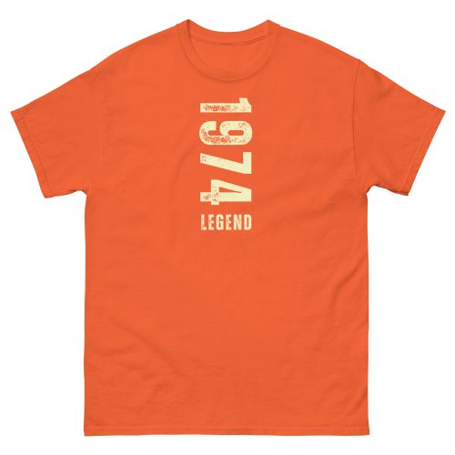 1974 Legend Birthday T-shirt for Born In 1974