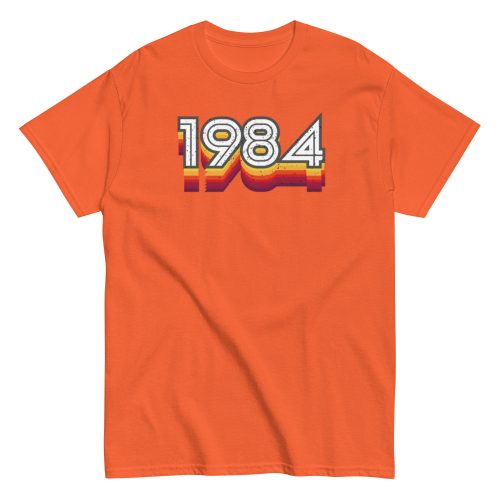 Retro 80’s Style 1984 T-shirt 40th Birthday T-shirt