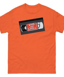 VHS And Chill T-shirt VHS Tape T-Shirt for Old Man