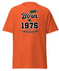 Born In 1975 T-shirt Vintage Limited Edition 75 Birthday T-shirt