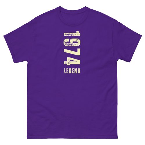1974 Legend Birthday T-shirt for Born In 1974