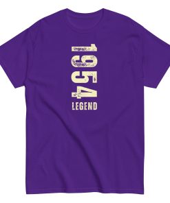 1954 Legend 70th Birthday T-shirt for Born In 1954
