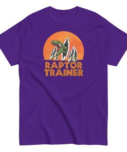 Raptor Trainer T-Shirt Funny Jurassic Park Style Tee
