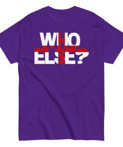 Who Else T-shirt Jude Bellingham Inspired England T-shirt