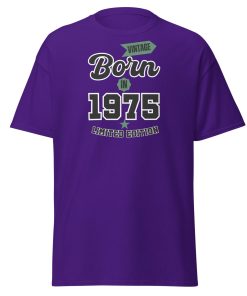 Born In 1975 T-shirt Vintage Limited Edition 75 Birthday T-shirt