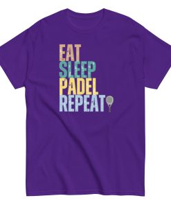 Padel T-shirt Eat Sleep Padel Repeat T-shirt