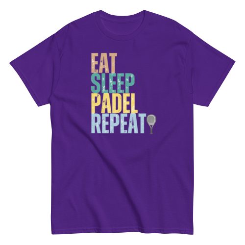 Padel T-shirt Eat Sleep Padel Repeat T-shirt