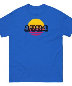 1984 Birthday T-shirt Retro Arcade Sunset