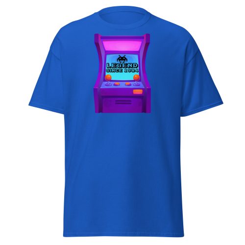 1984 Birthday Gift Legend Since 1984 Retro Arcade Game T-shirt