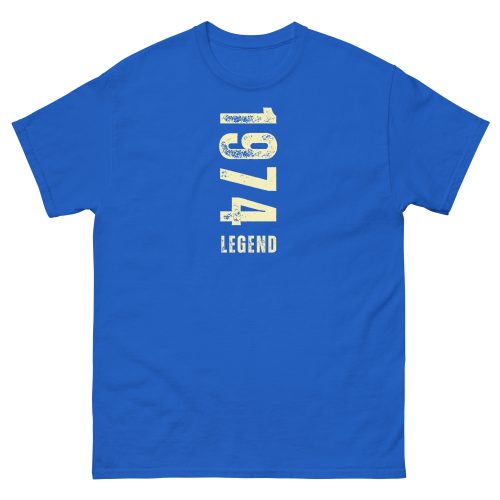 1974 Legend Birthday T-shirt for Born In 1974